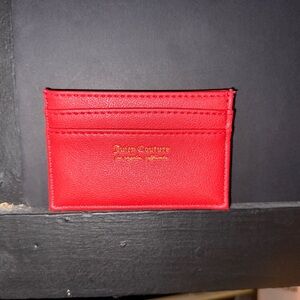 Juicy Couture Red Card Holder